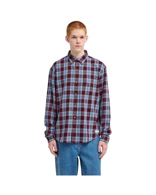 Chemise Button Down Regular Flannel Element pour homme en coloris Blue