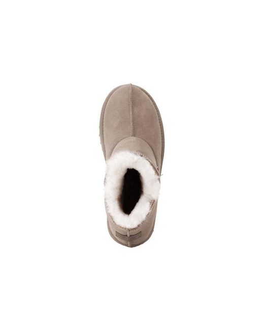 Claquettes Willow Warmbat en coloris Gray
