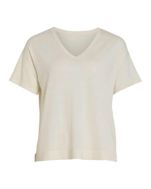 T-shirt 165760VTPE24 Vila en coloris White