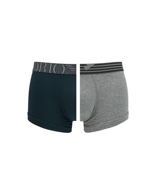 Boxers Pack 2 EA7 pour homme en coloris Blue