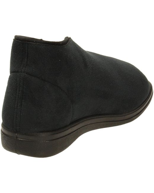 Chaussons Fischer pour homme en coloris Black