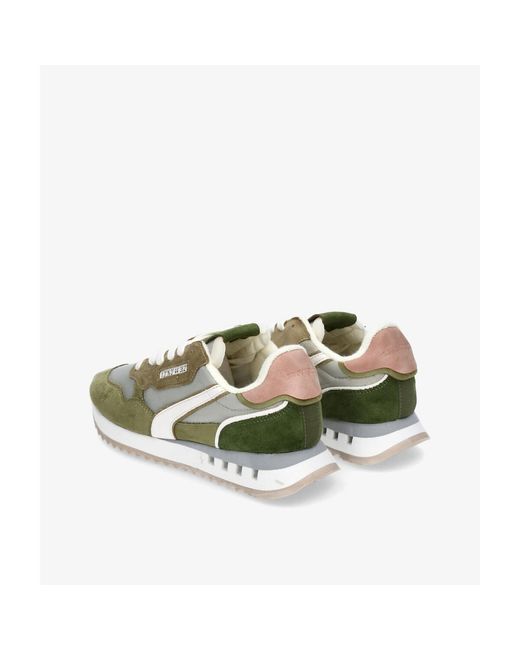 Baskets Basses M6090 Corina en coloris Green