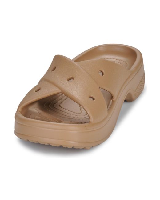 CROCSTM Brown Pantoffeln Cl Cross Strap