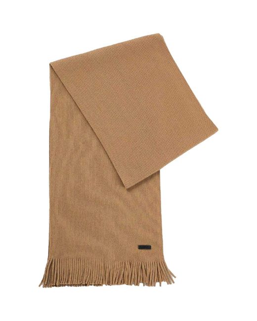 Echarpe Albas Boss en coloris Brown