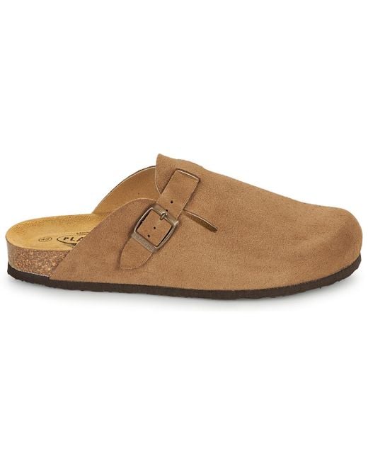 Plakton Hausschuhe Blog Afelpado in Brown für Herren