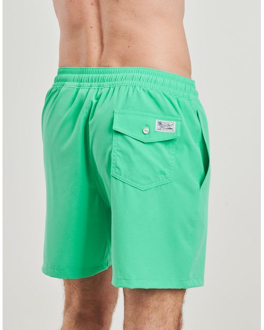 Maillots de bain MAILLOT DE BAIN UNI EN POLYESTER RECYCLE Polo Ralph Lauren pour homme en coloris Green