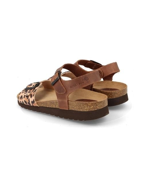 Sandales Interbios en coloris Brown