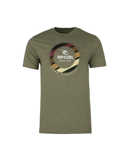 Polo STRIPE CIRCLE TEE Rip Curl pour homme en coloris Green