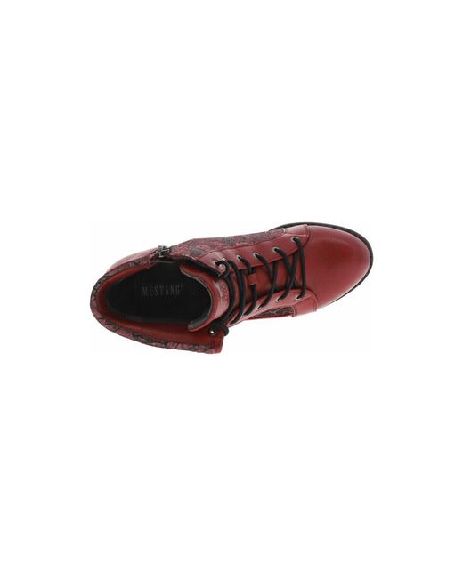 Bottines 24337CHAH25 Mustang en coloris Red
