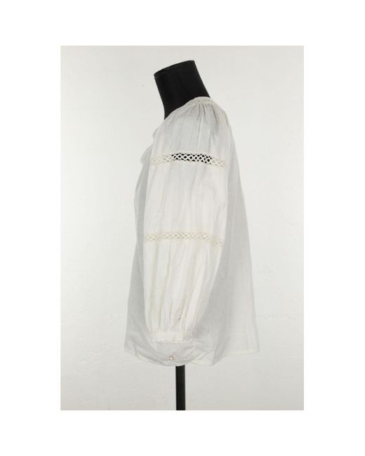Blouses Blouse en coton Des Petits Hauts en coloris White