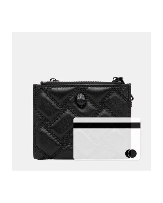 Portefeuille MINI PURSE KENSINGTON DR Kurt Geiger en coloris Black