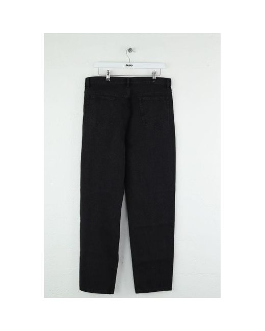 Jeans Jean droit en coton noir A.P.C. pour homme en coloris Black