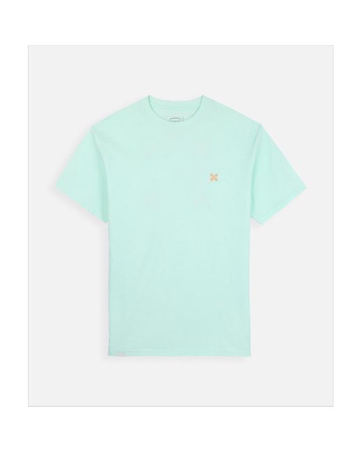 Oxbow T-Shirt Korte Mouw Biologisch Katoenen T-Shirt Met Korte Mouwen Tefla in het Blue voor heren