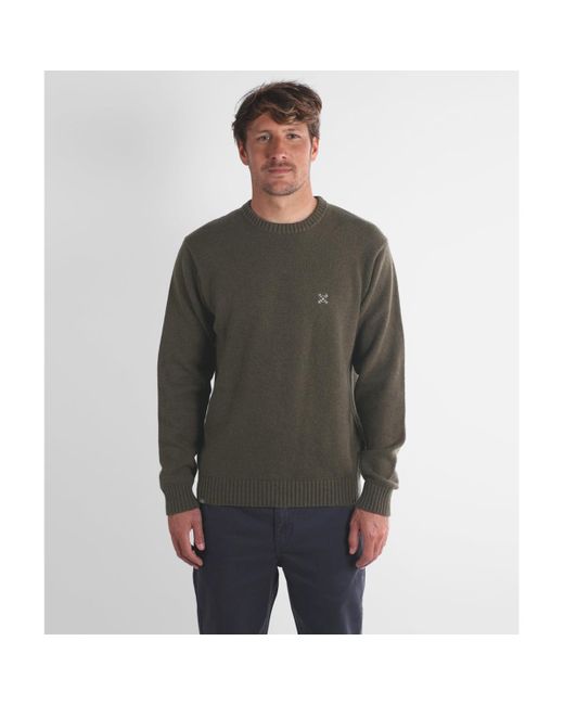 Pull Pull essentiel col rond STAPLE Oxbow pour homme en coloris Green
