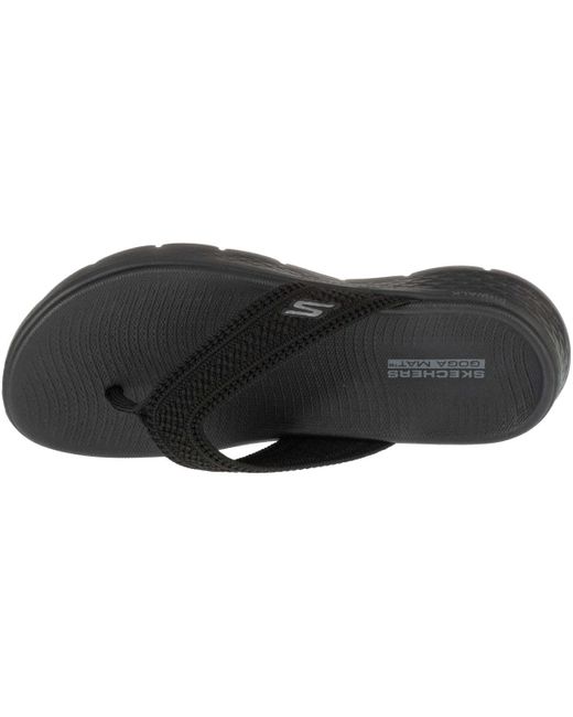 Skechers Teenslippers Go Walk Flex Sandal in het Black