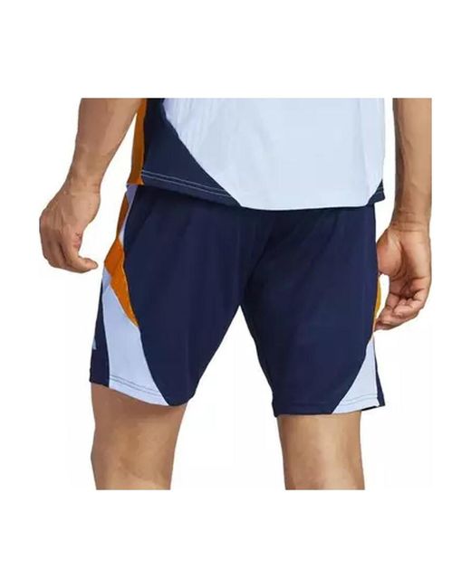 Short Real Madrid Short 24/25 Adidas pour homme en coloris Blue