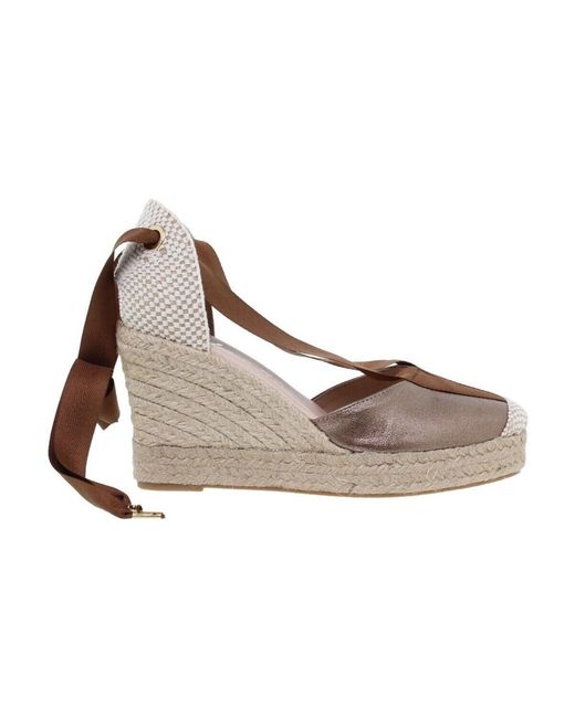 Espadrilles Amelie en coloris Brown