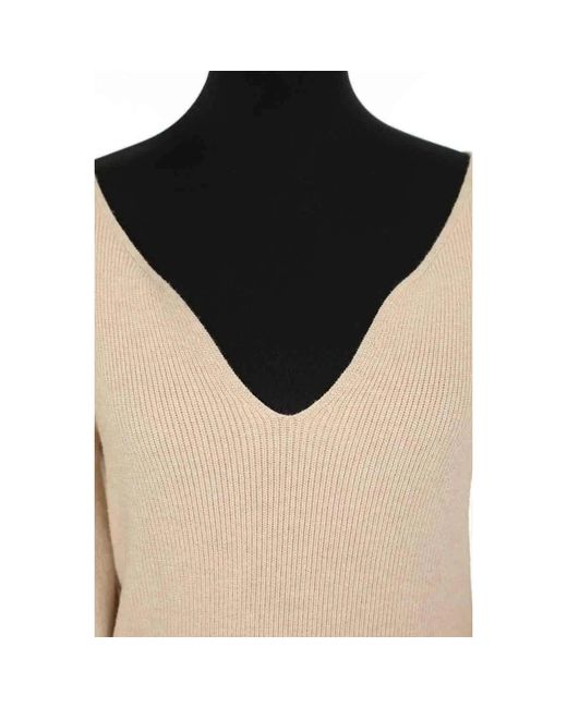 Pull Pull en coton beige Ba&sh en coloris Natural