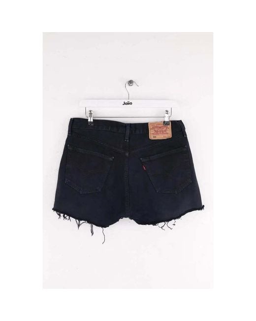Short Mini Short Levi's en coloris Blue