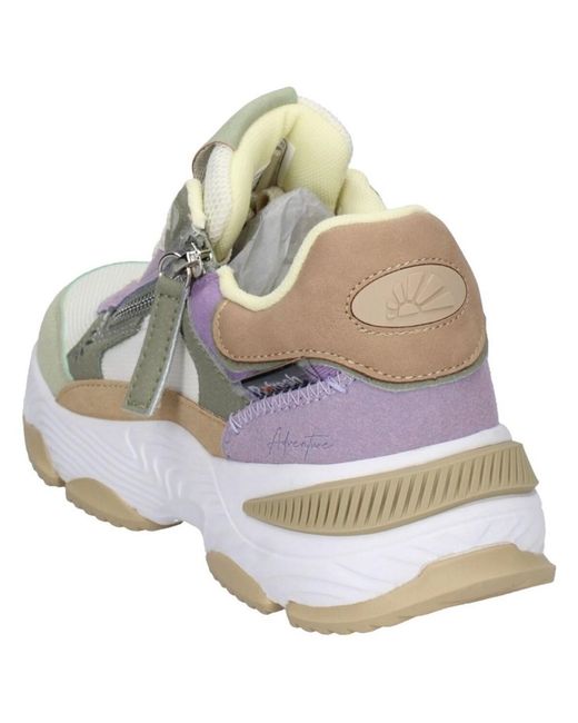Baskets basses Refresh en coloris Gray