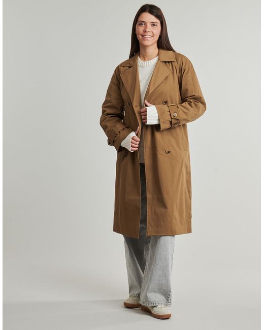ONLY Trenchcoat Onlorchid in het Natural