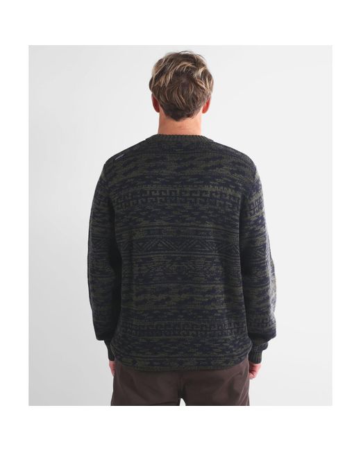Pull Pull Jacquard Lineup Oxbow pour homme en coloris Blue