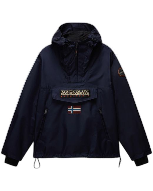 Napapijri Windjack Veste Imperméable Rainforest in het Blue voor heren