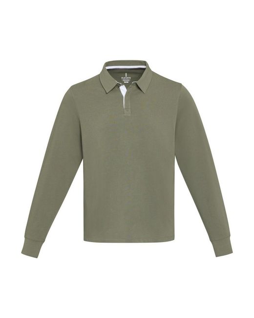Polo Clyde Elevate en coloris Green