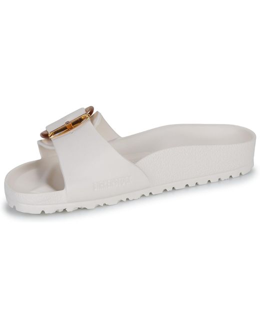 Birkenstock White Pantoffeln Madrid Big Buckle Eva Eggshell