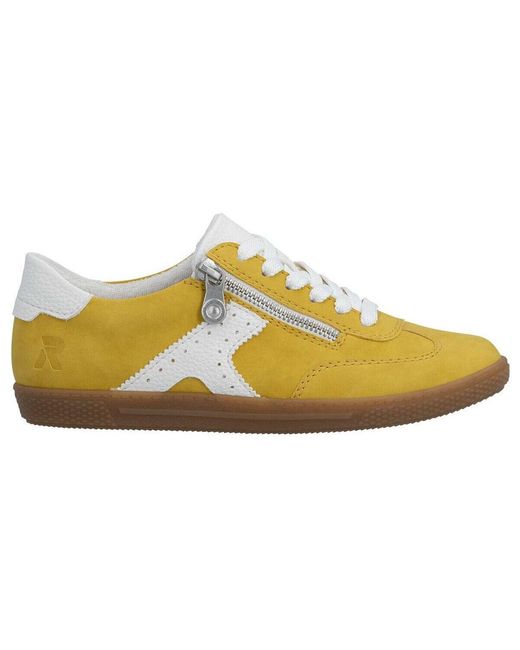 Baskets Rieker en coloris Yellow