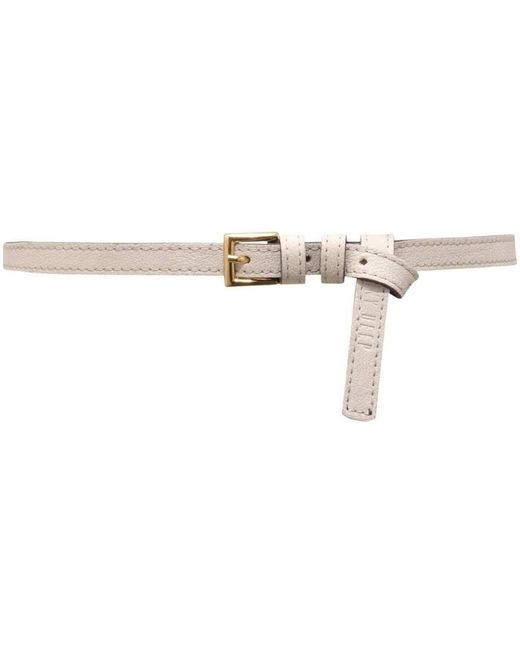 Ceinture Hanny Deep en coloris Blanc | Lyst