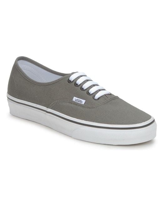 Chaussures Authentic, Homme, Taille Vans pour homme en coloris Gray