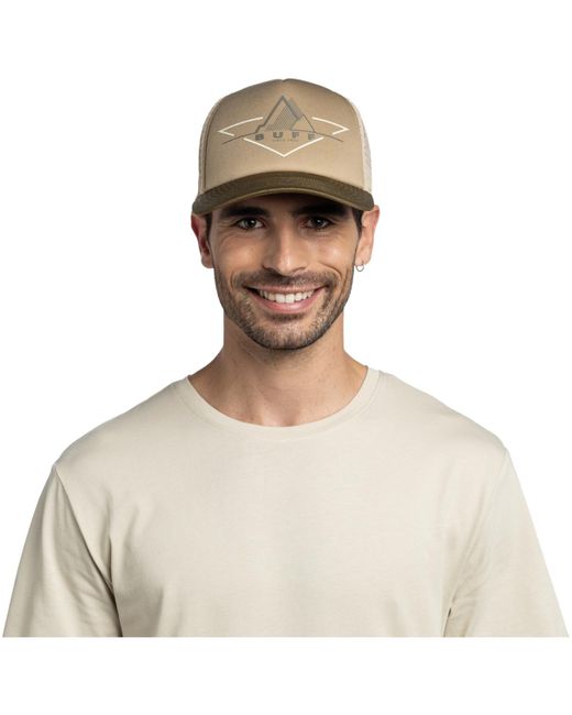 Casquette Trucker Cap Buff en coloris Green