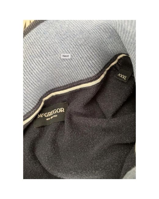 Pull Pull col camionneur McGregor Mcgregor pour homme en coloris Gray
