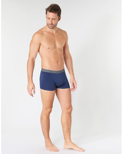 Athena Boxers Basic Coton in het Blue voor heren