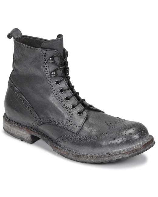 Stivaletti 51307B-Cu--Rust di Moma in Black da Uomo