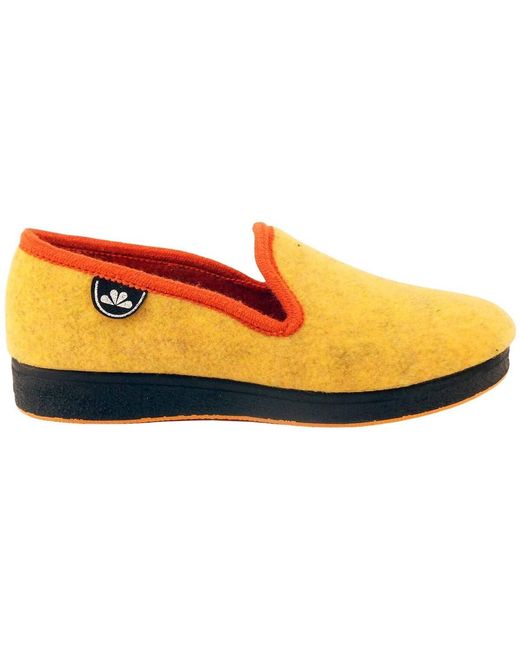 Chaussons Rosy Semelflex en coloris Yellow