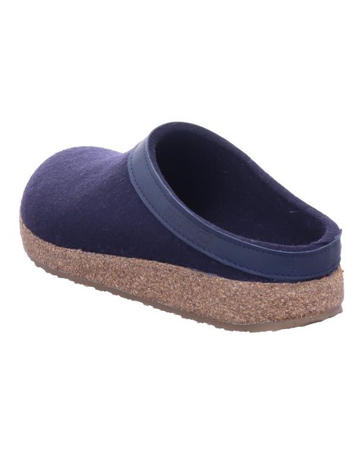 Chaussons Haflinger en coloris Blue