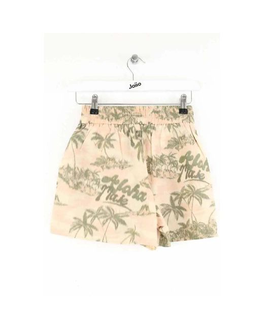 Short Mini Short Maje en coloris Natural