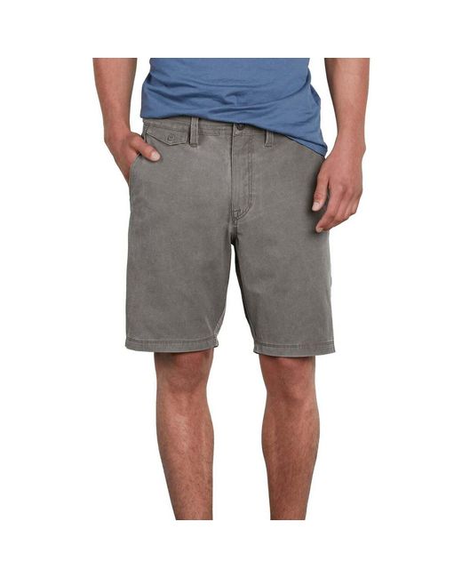 Short Frickin Snt Faded Mushroom Volcom pour homme en coloris Gray