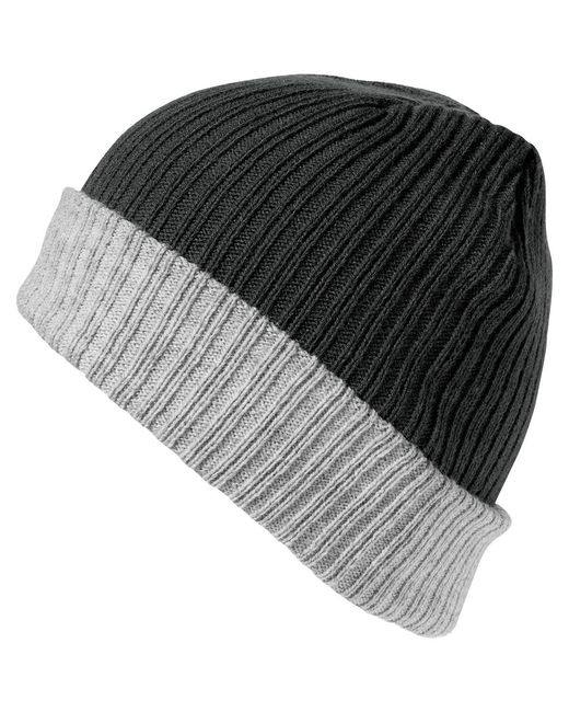 Bonnet RC378 Result Headwear en coloris Gray