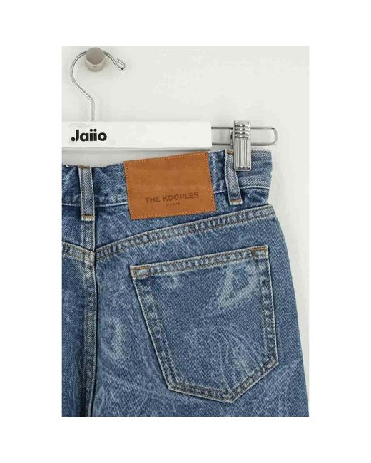 Short Mini Short The Kooples en coloris Blue