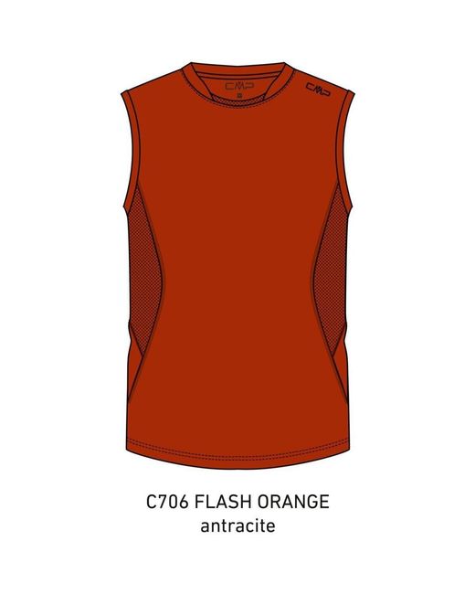 CMP Top in het Orange voor heren