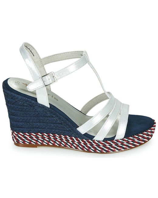 Tamaris Sandalen Cynara in het Wit - Bespaar 24% - Lyst