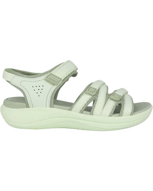 Wedges Clarks en coloris Green