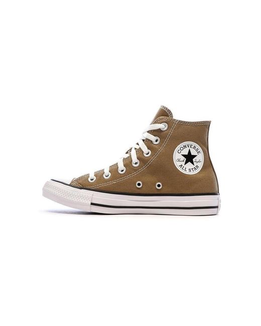 Baskets montantes A00786C Converse en coloris Natural