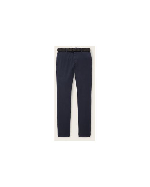 Pantalon - Pantalon chino - marine Tom Tailor pour homme en coloris Blue