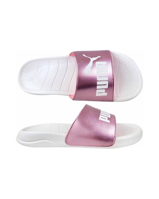Tongs Popcat 20 Girlpower PUMA en coloris Purple