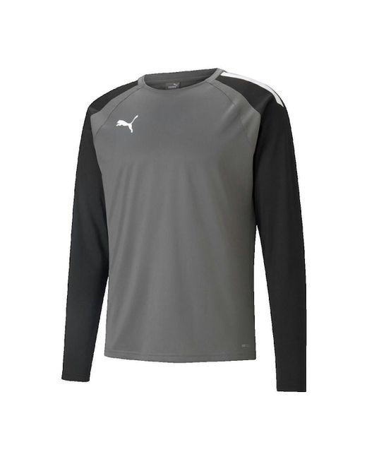 Sweat-shirt Sweat teamLIGA Training PUMA en coloris Gray
