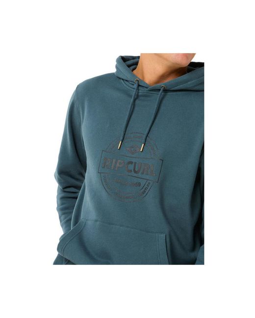 Sweat-shirt STAPLER HOOD Rip Curl pour homme en coloris Green